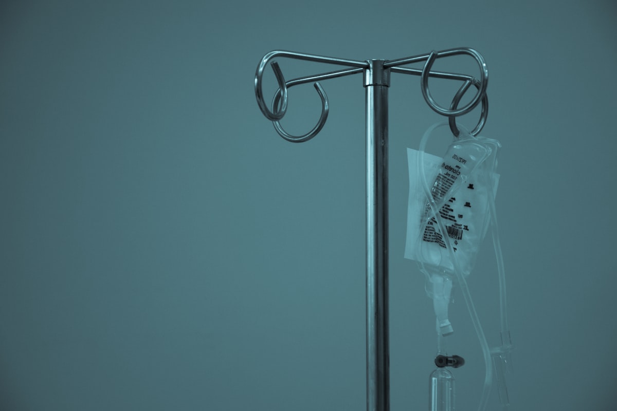 Medical professional providing care